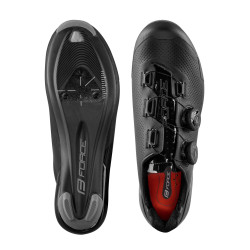 Des chaussures FORCE ROAD WARRIOR CARBON NOIR