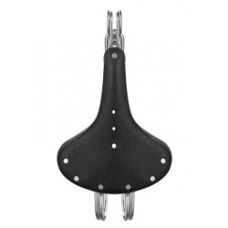 Saddle long spring black TABOR