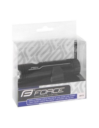  Luz para Bicicleta Force PEN 200LM USB