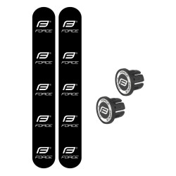 Handlebar tapes FORCE EVA DUAL WHITE