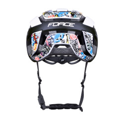 Capacete FORCE NEO VIVID BRANCO-PRETO