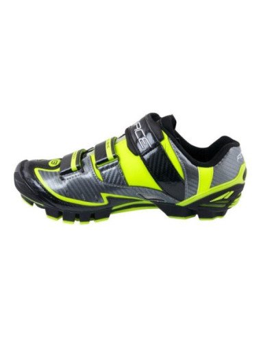 Des chaussures Force BTT Carbone JAUNE