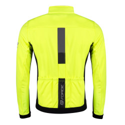 Jacket FORCE FROST softshell YELLOW