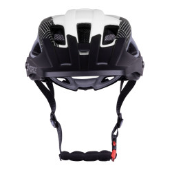 Casque FORCE AVES MTB BLANC-NOIR