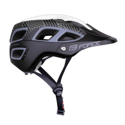 Helmet FORCE AVES MTB WHITE-BLACK