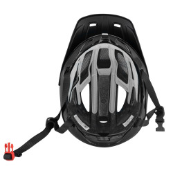Capacete FORCE AVES MTB PRETO-AMARELO