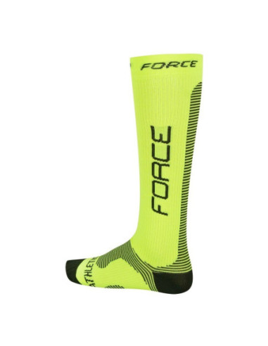  Meias de Compressão Force AMARELO