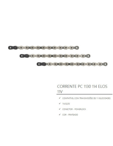 CORRENTE PC 1130 114 ELOS 11 VELOC.