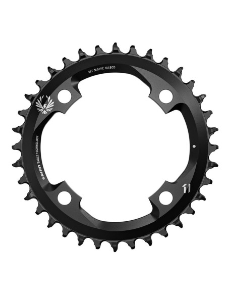 PRATO PEDALEIRO MTB 36D 104 BCD 12 VELOC.