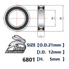 6801 Normal HARE Rolamento