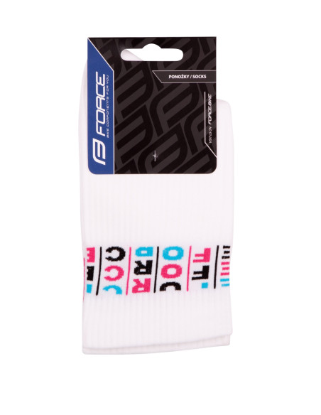  Meias FORCE MESA BRANCO