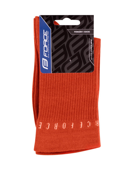 Meias FORCE SNAP LARANJA  Meias FORCE SNAP LARANJA