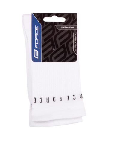  Meias FORCE SNAP BRANCO