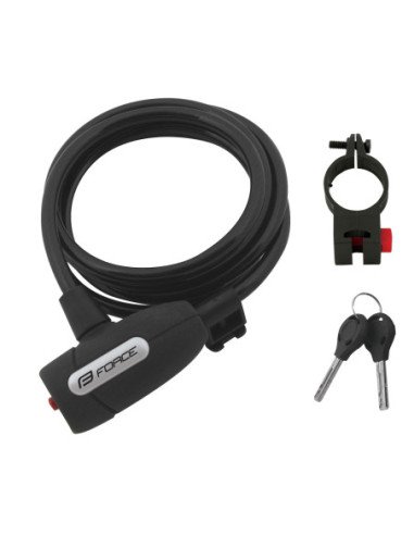 Cadeado LUX 180cm/8mm Preto