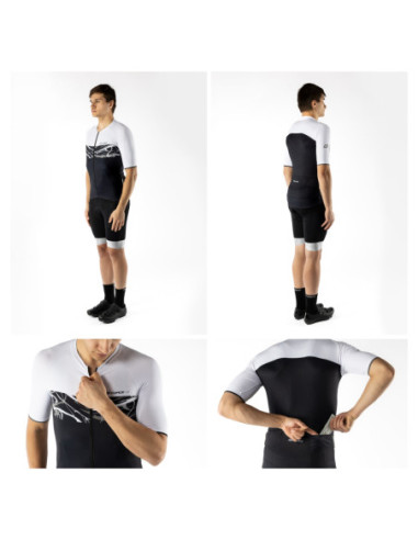 Jersey FORCE ART Noir/Blanc