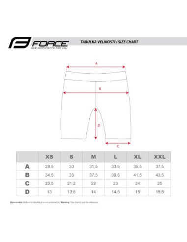  Calções F CHARM LADY PRETO