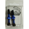 Valve Tubeless 34mm (pair) Hare Bicycle Components BLUE