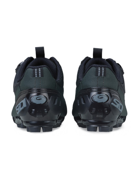  Sapato SIDI MTB GRAVEL VERDE ESCURO PRETO