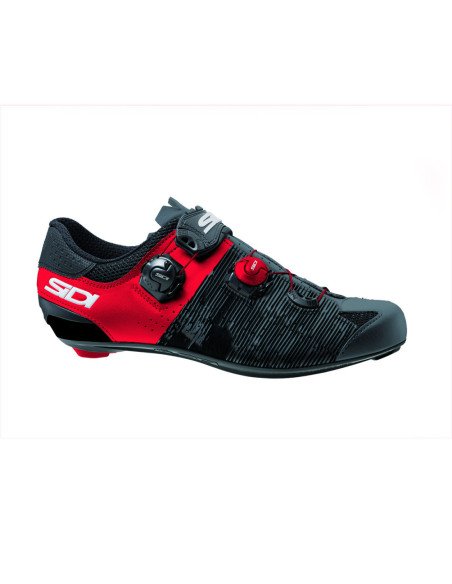 Sapato SIDI GENIUS 10 ANTRACITE - VERMELHO