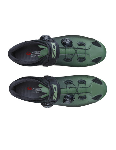  Sapato SIDI MTB EAGLE 10 MEGA VERDE PRETO
