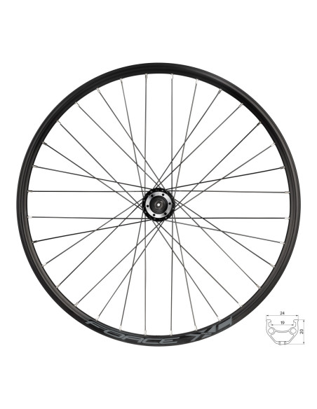 Roda da frente DISCO FORCE XC 26" 559x19