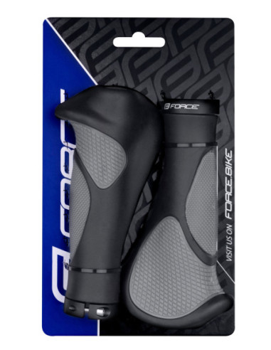  Punhos FORCE ANATOMIC com travamento preto cinza