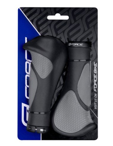  Punhos FORCE ANATOMIC com travamento preto cinza