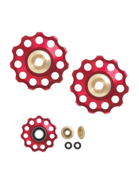 Roldanas Force Par VERMELHO