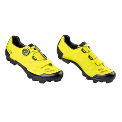 Des chaussures FORCE MTB HERO PRO JAUNE