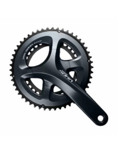 Pedaleiro 175mm 50-34D (2 peças) s/ disco proteção 2x9V Sora
