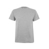 T-SHIRT MANGA CURTA 190g com Personalização Logo GRIS