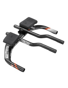 Guiador CONTROLTECH TIME ZONE carbono preto vermelho