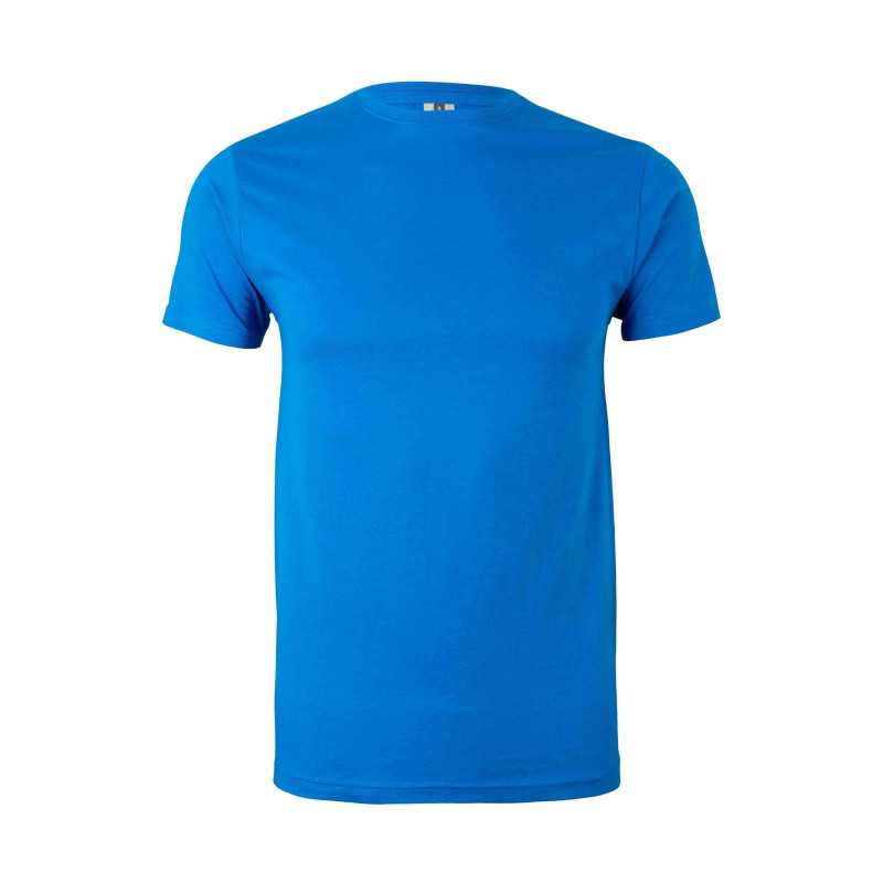 T-SHIRT MANGA CURTA 190g AZUL