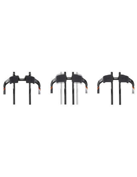  Guiador CONTROLTECH TIME ZONE carbono preto vermelho