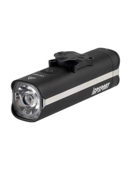 Luz frente IGPSport VS1200 com suporte M80