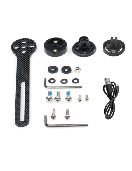  Luz frente IGPSport VS1200 com suporte M82