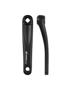 Crenque Esquerdo FORCE C8.5 Al 170mm preto