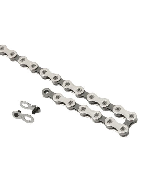 Corrente FORCE P1003 10sp.138link prata/prata escuro E-Bike