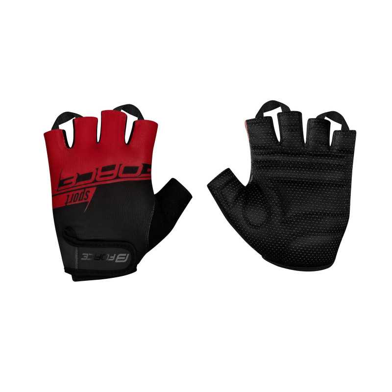 Des gants FORCE SPORT ROUGE FONCÉ