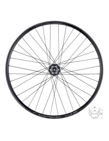 Roda traseira DISCO FORCE XC 584x19 FHM475 6b 36sh