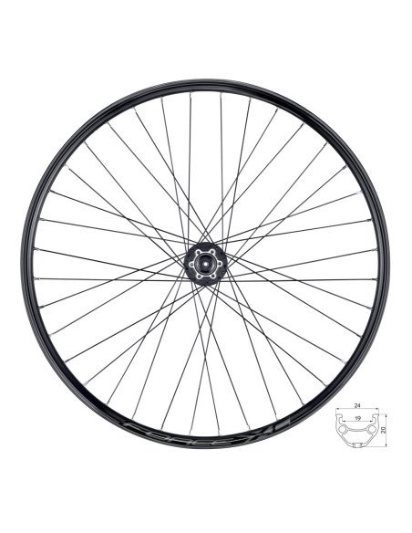 Roda traseira DISCO FORCE XC 584x19 FHM475 6b 36sh