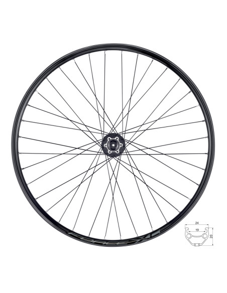 Roda traseira DISCO FORCE XC 584x19 FHM475 6b 36sh