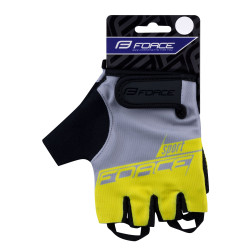 Des gants FORCE SPORT JAUNE GRILLÉ