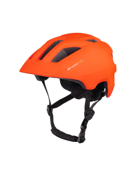 Capacete FORCE ZEBU com luz laranja