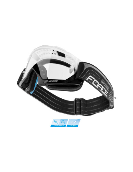  Óculos F GRIME downhill branco-preto