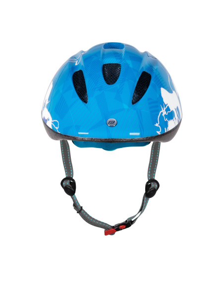  Capacete FORCE FUN ANIMALS criança azul-branco