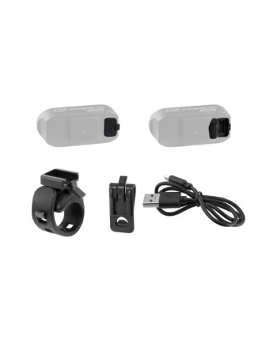 Feu arrière FORCE PILL 12LM 3 x LED USB