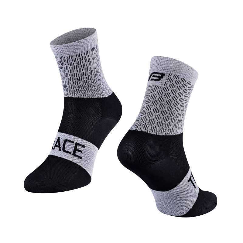 Des chaussettes FORCE TRACE GRIS-NOIR Des chaussettes FORCE TRACE GRIS-NOIR