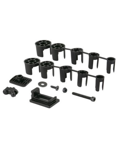 Suporte para guarda-lamas dianteiro FORCE WARD preto