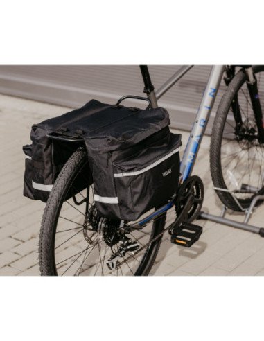 Bag-double rear carrier FORCE DOUBLE 2x10L